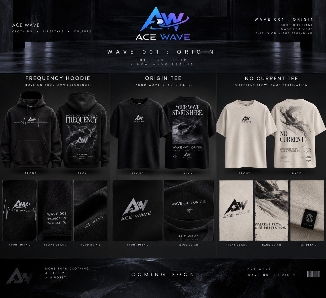WAVE 001 Origin collection preview